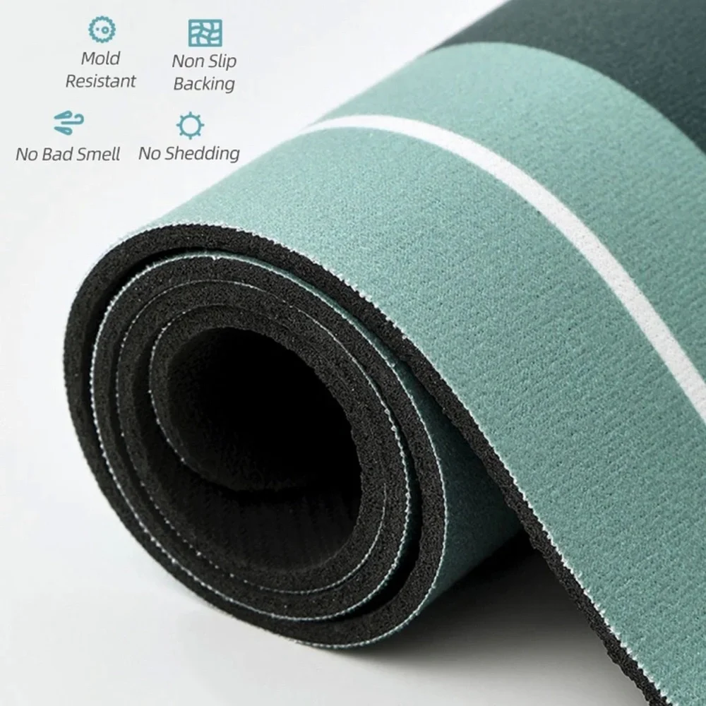 Non Slip Diatom Mud Shower Mats Super Absorbent